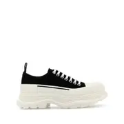 [Alexander Mcqueen] Alexander Mcqueen Tread Slick Sneakers 40 IT BLACK