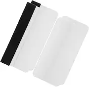 Cabilock 4pcs Car Film Scraper With Cloth Anti Scratch Tool Car Window Tinting Squeegee Glass Film Wallpaper Installation Scraper For Home Auto Detailing