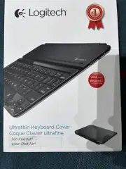New Logitech Wireless Bluetooth Ultrathin Keyboard Cover i5 for iPad Air -Black