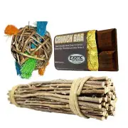 Willow Value Pack - Natural Woven Wood Chew Toys - Hamsters, Guinea Pigs, Rabbit