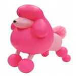 療癒小物～罕見 香港外銷歐美TAPAS 粉紅色貴賓狗 造型撲滿 存錢筒 8成新