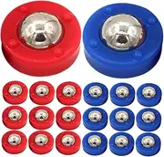 NULYLU 20pcs Table Accessories Mini Shuffleboard Mini Shuffleboard Tabletop Curling Game Table Top Curling Game Plastic