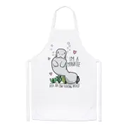 I'm A Manatee Chefs Apron - Funny Cooking