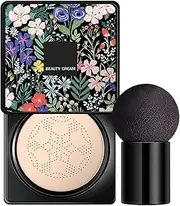 shpuuyy Air Cushion Bb Cream Foundation - Moisture Bb Cream Cushion,Moisturizing Brightening Pigment Liquid Foundation, Air Cushion Cream Foundation Cover Concealer Makeup