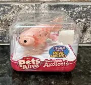 Pets Alive Swimming Axolotl's PINK Robotic Pet Figure