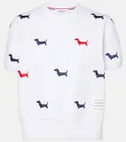 [Thom Browne] Thom Browne Cotton T-shirt AU 14 white