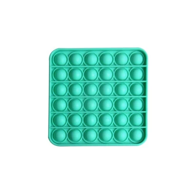SALE Pop It Square Green Pop It Fidget Toy Push Bubble Stress Relief Tiktok 2024
