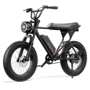 [EU DIRECT] Macfox X1S Electric Bike 48V 10.4AH Battery 500W Motors 20*4.0inch Tires 61KM Max Mileage 135KG Max Load Ele
