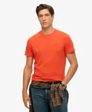 Essential T Shirt | Bright Orange Marle