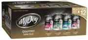 My Dog Gourmet Selection Dog Food 12 Cans
