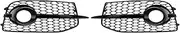 HONEYCOMB Front Fog Light Grille Grill Cover Fog Lamp Compatible For Audi Q3 S Line 2011-15