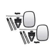 2Pc Pro-Kit Strap-on Towing Mirror Set - 390mm Extension Arm & 200x130mm Mirror