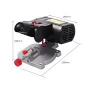 Micro Desktop DC Cutting Machine Metal Glass Iron Aluminum Profile Cutting Machi