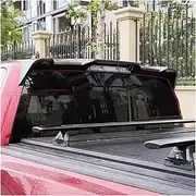 NZBZNNCVNM for Ford for Raptor F 150 F-150 F150 2015-2022 Roof Spoiler Black Carbon Fiber Look Rear Wing Sport Accessories Body Kit Car Rear Bumper Diffuser Lip Spoiler(Carbon Fiber Pattern)