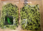 Slip Bobber Stops Yellow w GLOW Bead fishing adjust float fish depth LOT x 180
