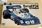 TAMIYA TYRRELL P34 6 WHEELER F1 1977 #58003 (Vintage RC kit)