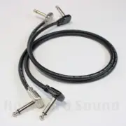 Van Damme XKE Pro Guitar & Patch Cable, Right Angle to Right Squareplugs