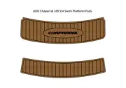 2005 Chaparral 180 SSI Swim Platform Step Boat EVA Foam Teak Deck Flooring Mat