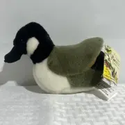 2015 Canada Goose - Audubon Plush Bird (Authentic Bird Sound) NWT 7" LONG