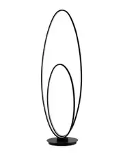 JONATHAN Y Calder Oval LED Floor Lamp