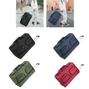 Luggage Bag with Wheels Duffle Bag Easy to Use Foldable Design Practical with