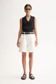 Sinclair Knit Vest Black Size 12 | Elka Collective