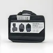 Samsonite Hybrid Laptop Brief Bag Backpack Gray Charcoal Zip Modern Utility NWT