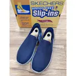 SKECHERS-216600NVY 現貨 免綁帶 直接套 瞬穿舒適 ARCH FIT系列 運動 慢跑 休閒 健走 工作