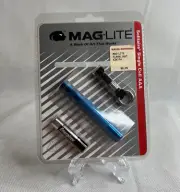 Mag-Lite Solitaire Single AAA Cell Blue Aircraft Grade Aluminum Construction