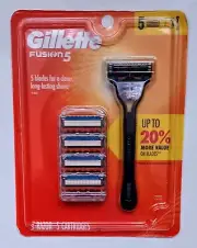 FUSION 5 Gillette Fusion5, 1 Razor 5 Cartridges FAST FREE SHIPPING