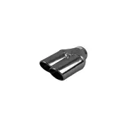 Redback LH Exhaust Tip Y-Piece Stepped Angle Cut Part Rolled In Stainless Steel