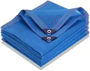 Fine Pool Mesh, Winter Pool Cover, for Above Ground Pools and Sun Protection, Blocking Dead Leaves and Debris, Rectangular Pool Net Cover(6x10m(19.6 * 32.8ft))