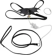 GRIRIW 1 Set Lizard Harness Reptile Traction Rope for Outdoor Use Lightweight and Durable Leash for Lizards and Reptiles Easy to Put and Take Off for Pets