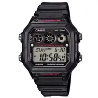 在飛比找PChome24h購物優惠-CASIO 10年電力數位腕錶 AE-1300WH-1A2
