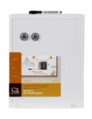 [Quartet] 28X36Cm White Wall Mountable Magnetic Whiteboard/Picture Frame W/Marker/Magnet