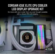 Corsair iCUE ELITE CPU Cooler LCD White Display Upgrade Kit transforms your C...