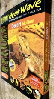 Exo-Terra HEAT WAVE Desert Substrate Terrarium/Tank Heater Pad Reptile 16 Watt