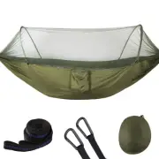 250x120cm Hammocks Frontline Portable Mosquito Net Quick Opening Backpacking