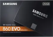 Samsung 860 EVO SSD 250GB Internal Solid State Drive Laptop 2.5" SATA III MZ-76E250BW 550MB/s