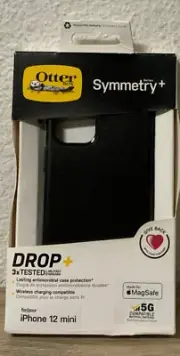 OtterBox Apple iPhone 12 Mini Symmetry Series – Black iPHONE 12 MINI NEW
