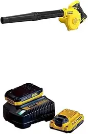 18V STANLEY FATMAX V20 JOBSITE Blower – Bare Unit & 2 X 2AH Battery Starter KIT Bundle