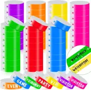 Pulseras para eventos - 700 unidades de pulseras de neón impermeables