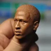 1:6 Allen Iverson Head star Sculpt Carved For 12inch Male HT Action Figure Toys