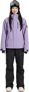 [Oymyakon] Mens Women's Snow Suit 2 Piece Ski Suits Winter Waterproof Windproof Snowsuit Ski Jackets and Pants Set