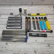 VTG PENTEL CASTELL AUTOPOINT SHEAFFER Mechanical Pencil LEAD Lot 0.3 0.5 0.7 0.9