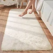 Sour Lemon Rugs Living Room 80x160cm, Runner rug for Bedroom, Washable Anti Slip Fluffy Rug Shaggy Soft Modern Floor Carpets Mat Beside Rugs for Kids Hallway Living Room