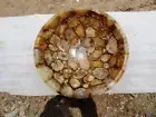 14 inches Marble Washbasin Sink Bathroom kitchen Round Stone Inlay agate