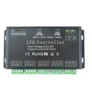 DC5V-24V 12 Channels DMX 512 RGB LED Strip Controller DMX Decoder Dimmer Driver