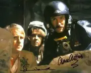 Doctor Who Autograph: JAMES WARWICK & CLARE CLIFFORD (Earthshock) Signed Photo