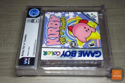 WATA 9.0 A+ - Kirby Tilt 'n' Tumble Game Boy Color, GBC 2001 NEW! - RARE!